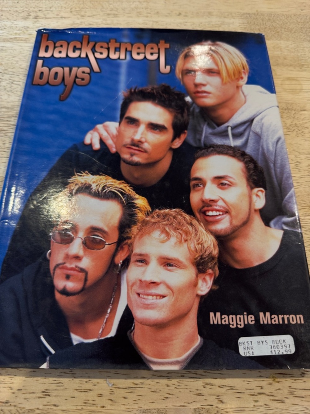 Backstreet Boys Poster Book - Blue Cover by